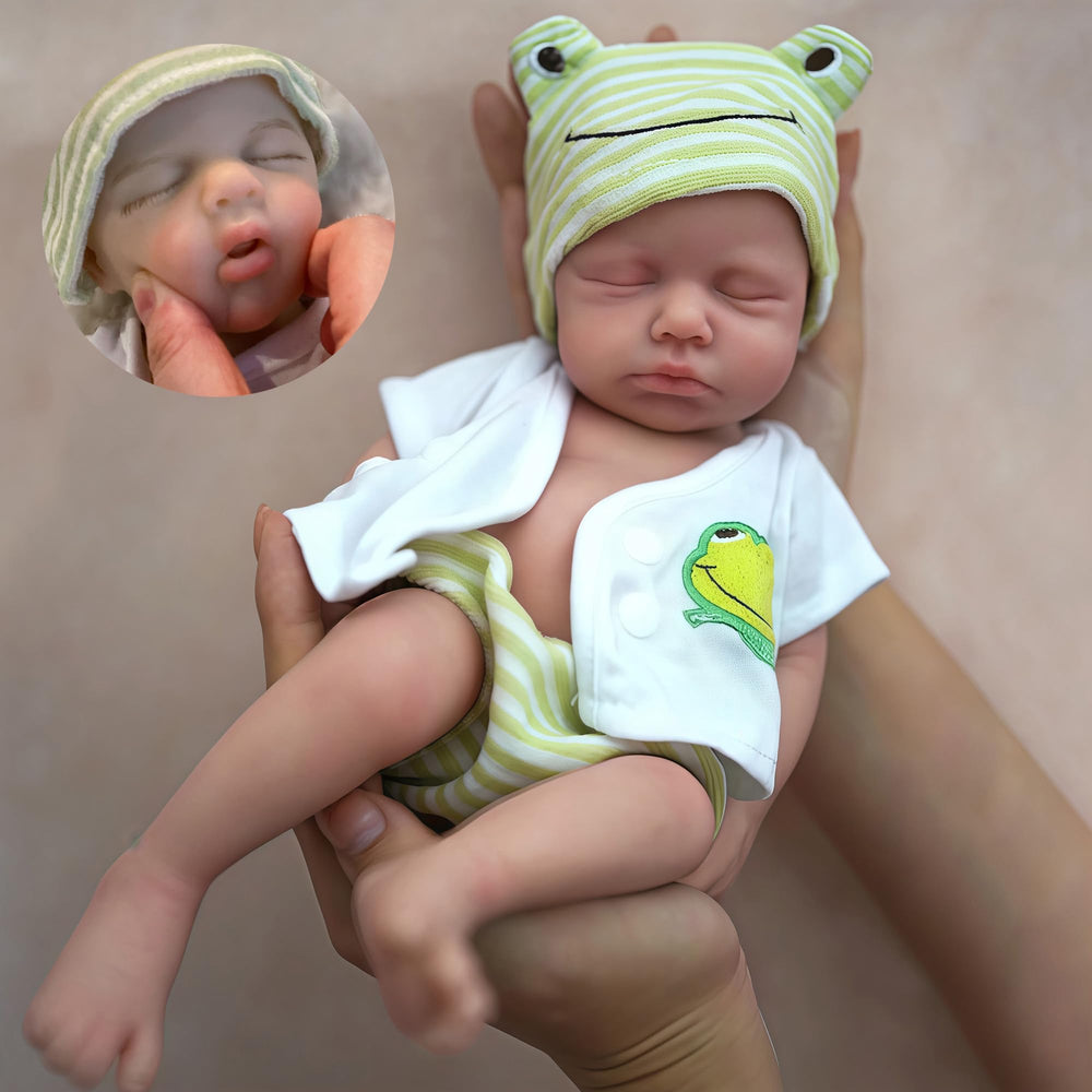 OtardDolls 12-inch reborn doll with full silicone body for lifelike cuddling
