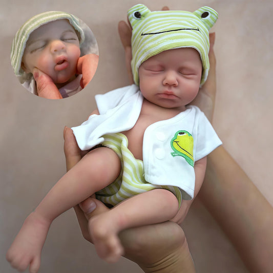 OtardDolls 12-inch reborn doll with full silicone body for lifelike cuddling