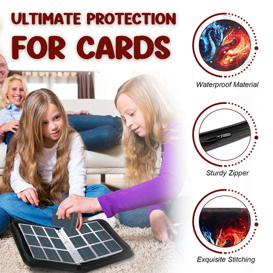 Othran Card Binder interior with sleeves keeps cards neatly organized