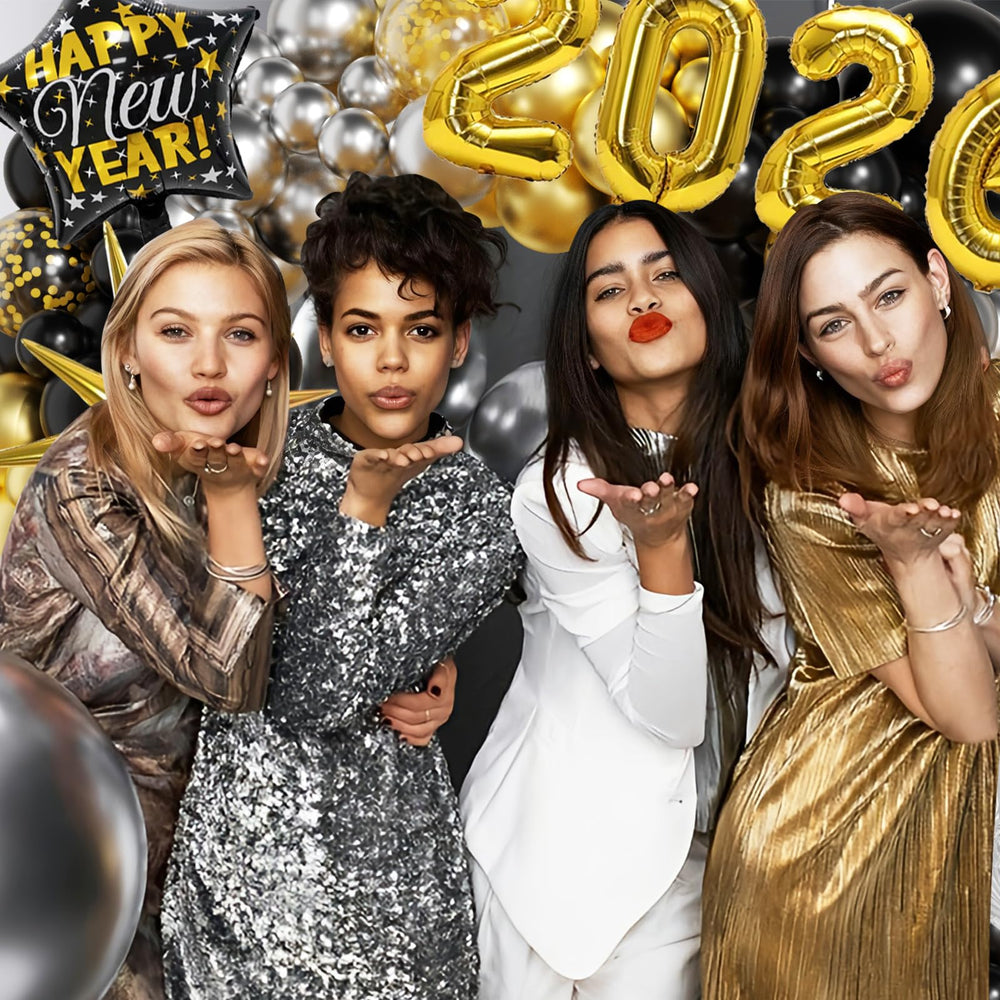 OTLGEUA golden-confetti-balloons bring festive sparkle to any venue.