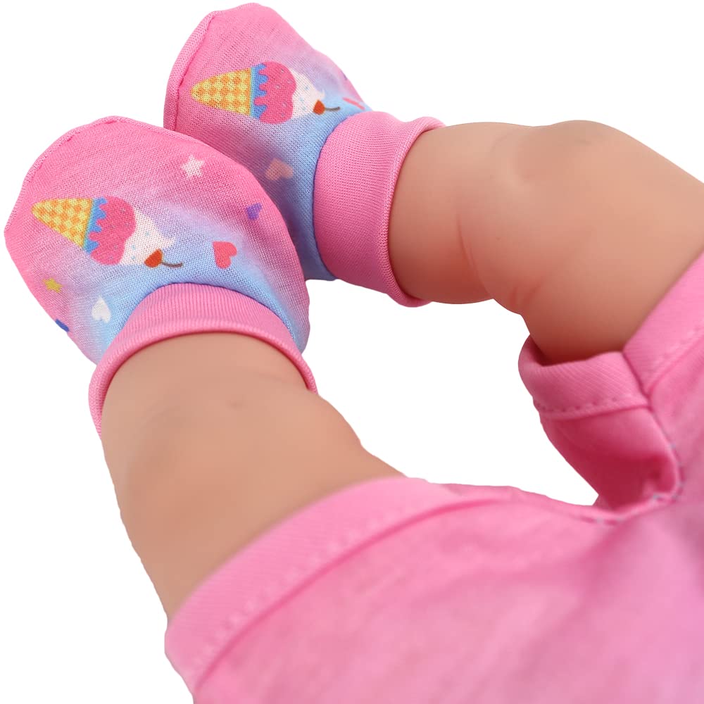 OTMOON doll clothes 13-16 inch set G provides variety for everyday pretend dress-up.