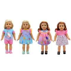OTMOON doll clothes 13-16 inch set H supports easy on-off dressing for busy play.