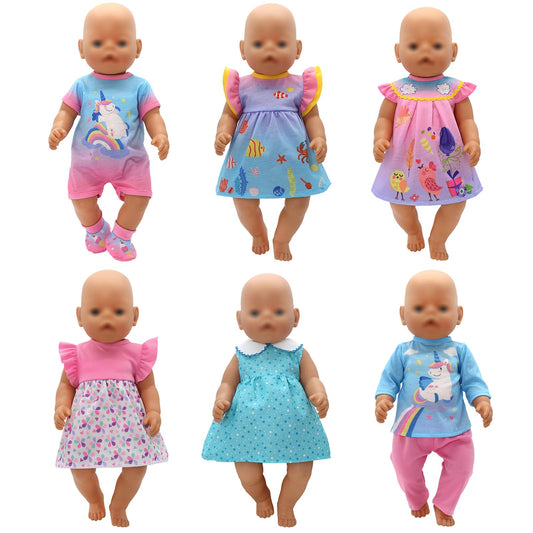 OTMOON soft material doll outfits for comfortable play.