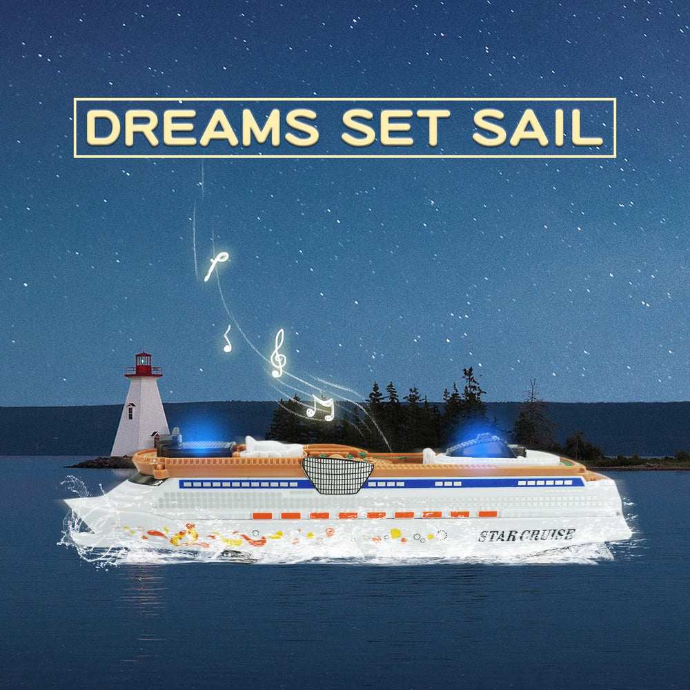 OTONOPI authentic cruise ship design sparks imaginative learning during play.