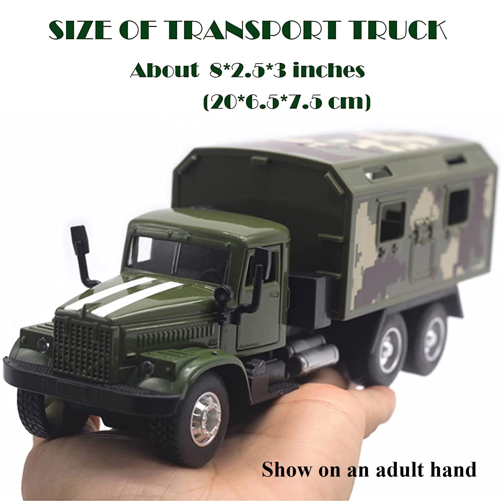 OTONOPI military truck cargo area invites pretend supply runs during missions