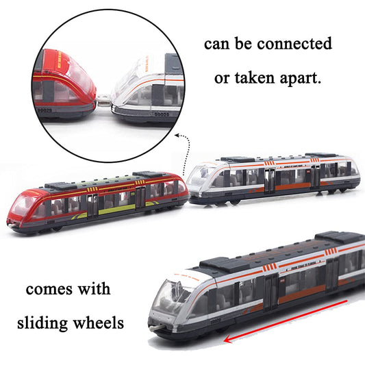 OTONOPI red toy train locomotive for durable, kid-friendly fun.