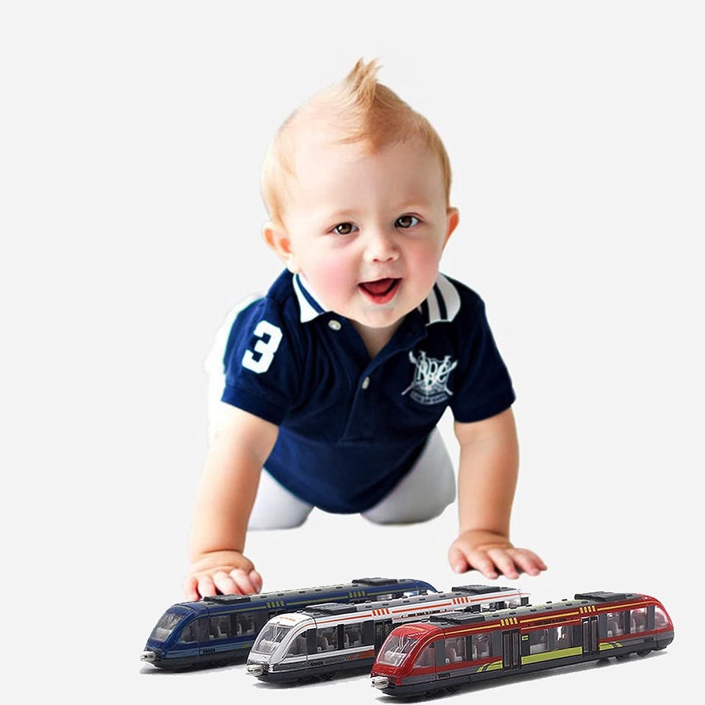 OTONOPI compact 7-inch train pieces ideal for portable play.
