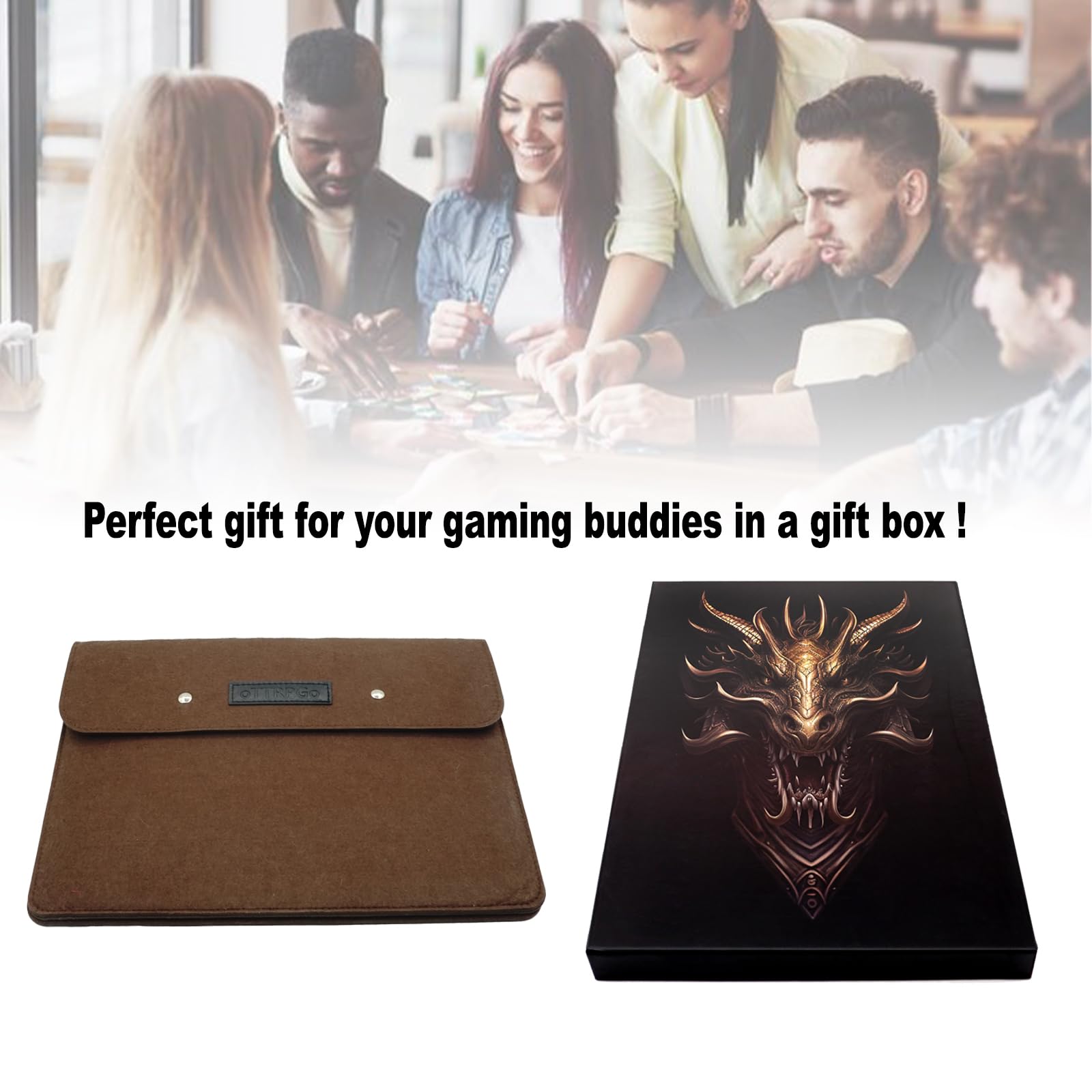 oTTRPGo DND DM Screen protective pouch guards during travel.