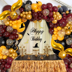 Ouddy Life gold confetti balloons 12inch brighten festive décor.