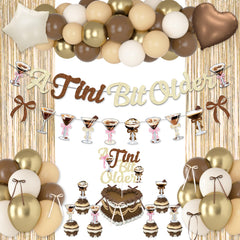 Ouddy Party A Tini Bit Older banner adds celebratory flair to any backdrop.