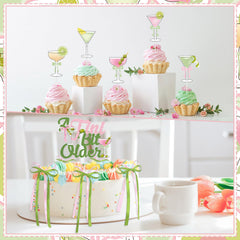 Ouddy Party A Tini Bit Older cake toppers brighten the cake keepsake