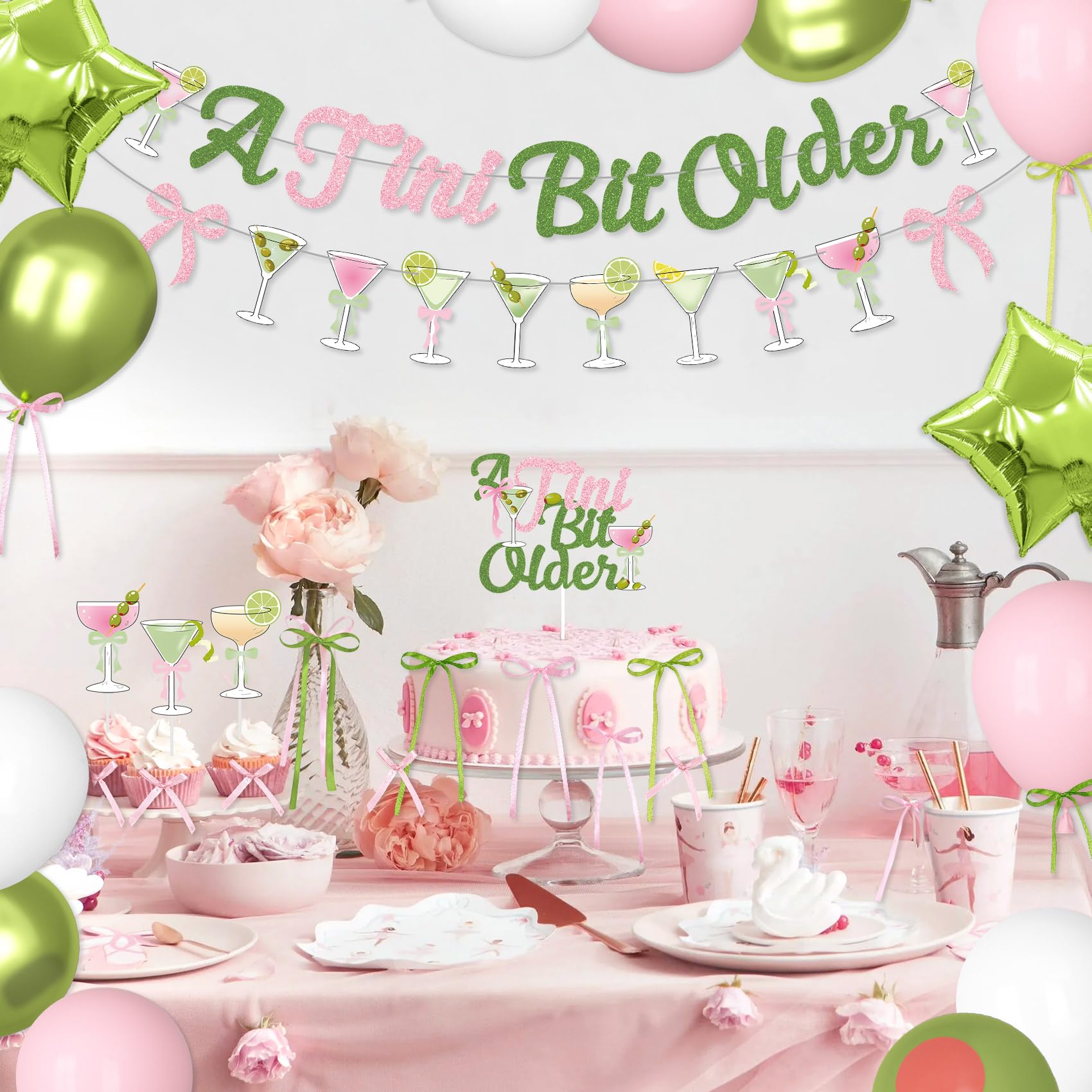 Ouddy Party Ribbon and Bow Decors finish photos and tables