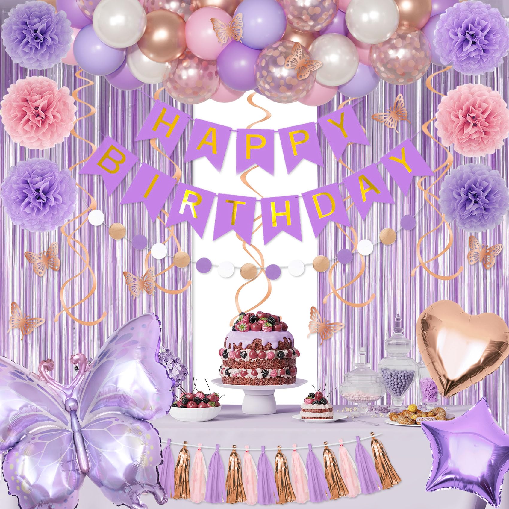 Ouddy Party butterfly decors bring whimsical charm to celebrations