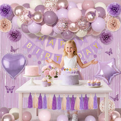 Ouddy Party butterfly decors bring whimsical charm to any party backdrop.