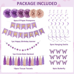 Ouddy Party lavender pink confetti adds playful shimmer for a festive party vibe.