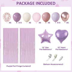 Ouddy Party rose gold balloons elevate decor with stylish metallic accents.