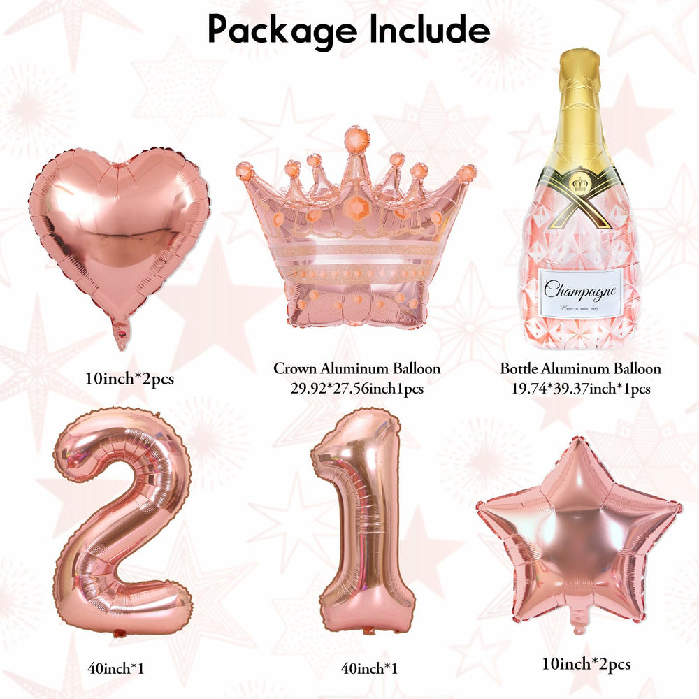 Ouddy Life foil star and heart balloons provide dramatic accents for photos