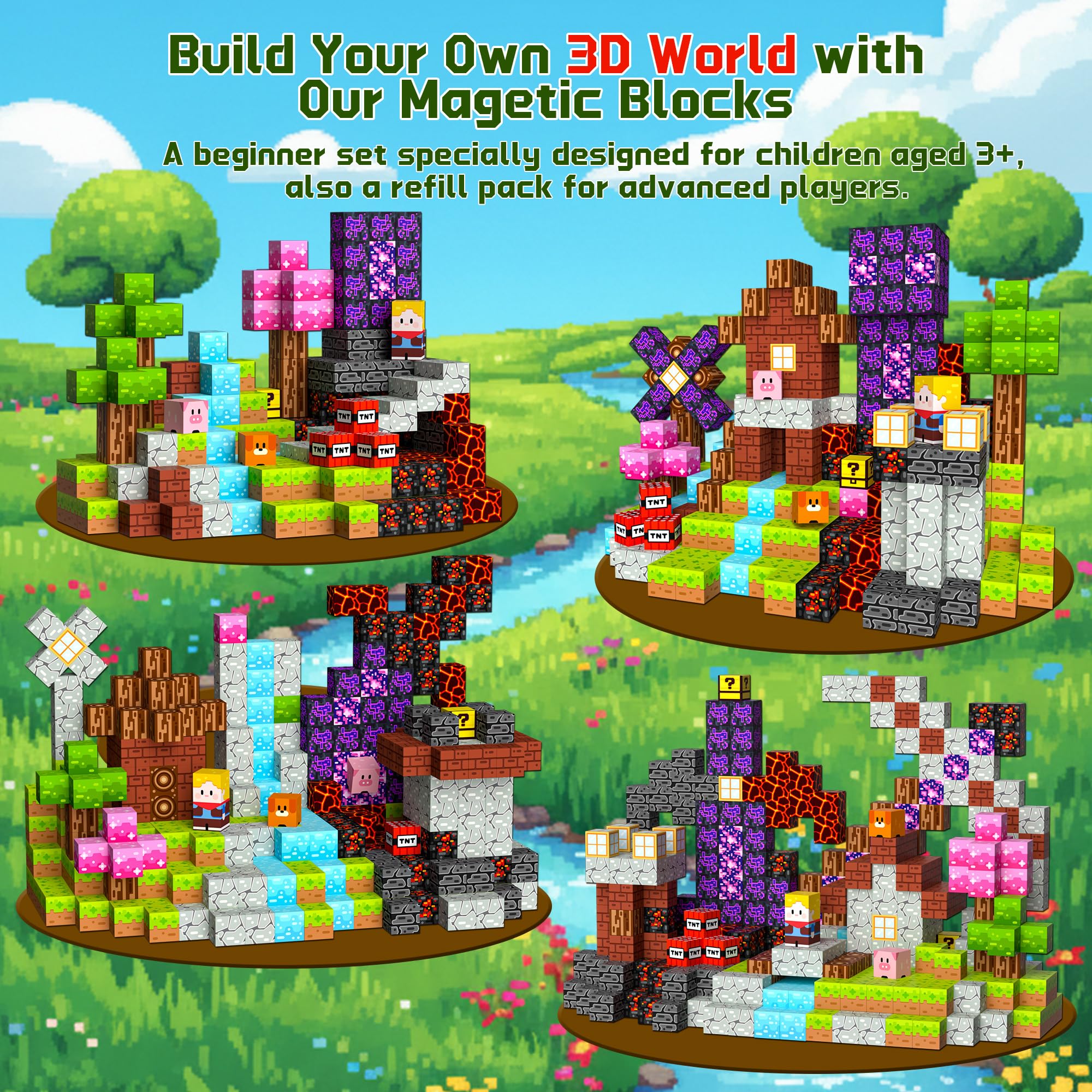 OUGUI STEM creative-development blocks promote spatial thinking through hands-on building.