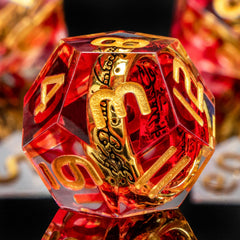 OUKELANWO clear-number dice enable quick reads during rapid DND sessions.