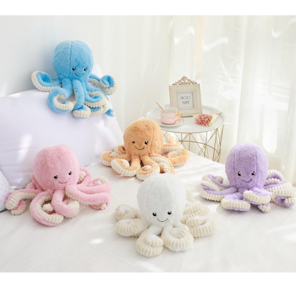 OUKEYI gift-ready octopus plush, cozy holiday present.
