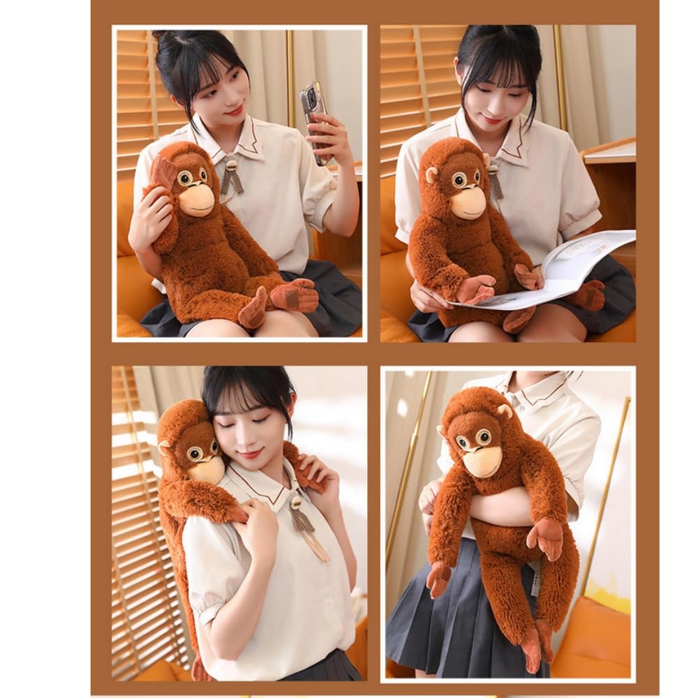 OUKEYI gorilla plush makes a charming birthday gift for kids.