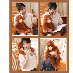 OUKEYI gorilla plush makes a charming birthday gift for kids.