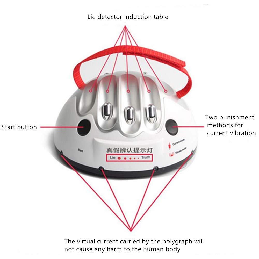 OUKEYI Lie Detector durable ABS body emphasizes long-lasting use.