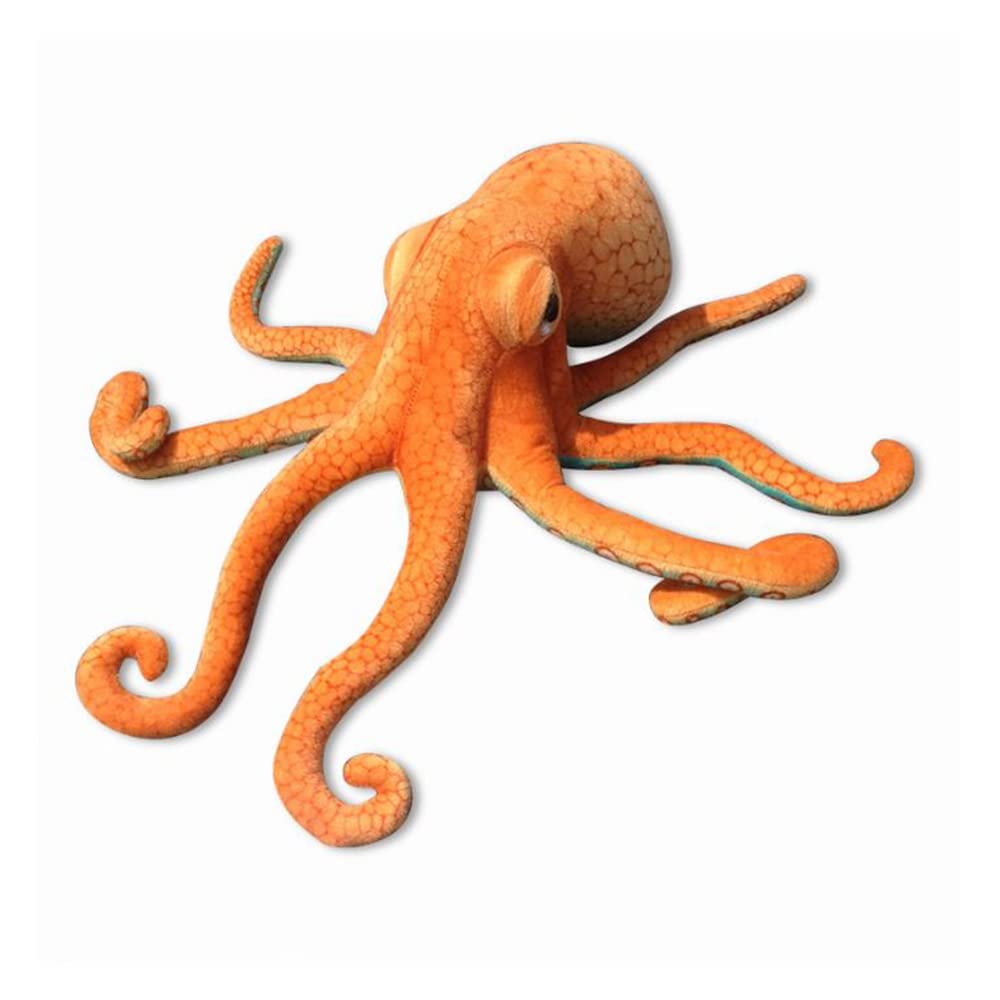 OUKEYI octopus plush close-up of realistic tentacles for imaginative play