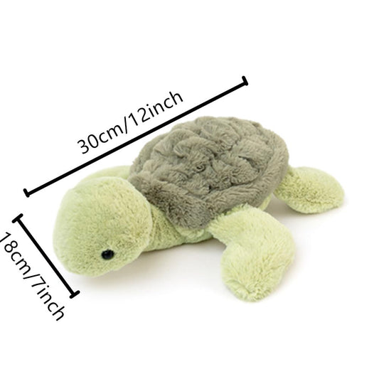 OUKEYI turtle plush with big eyes offers friendly companionship and imaginative underwater play.