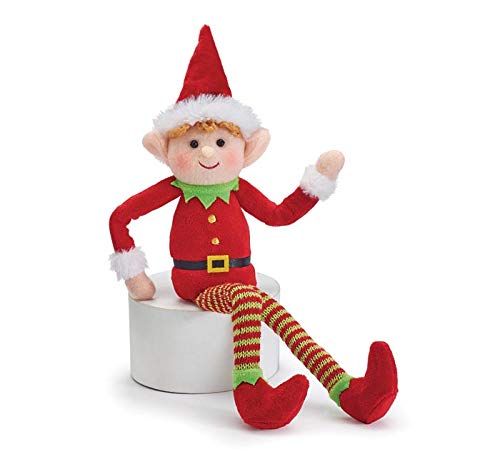 OULAIZ soft material elf figures in red green white hues.