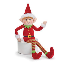 OULAIZ soft material elf figures in red green white hues.