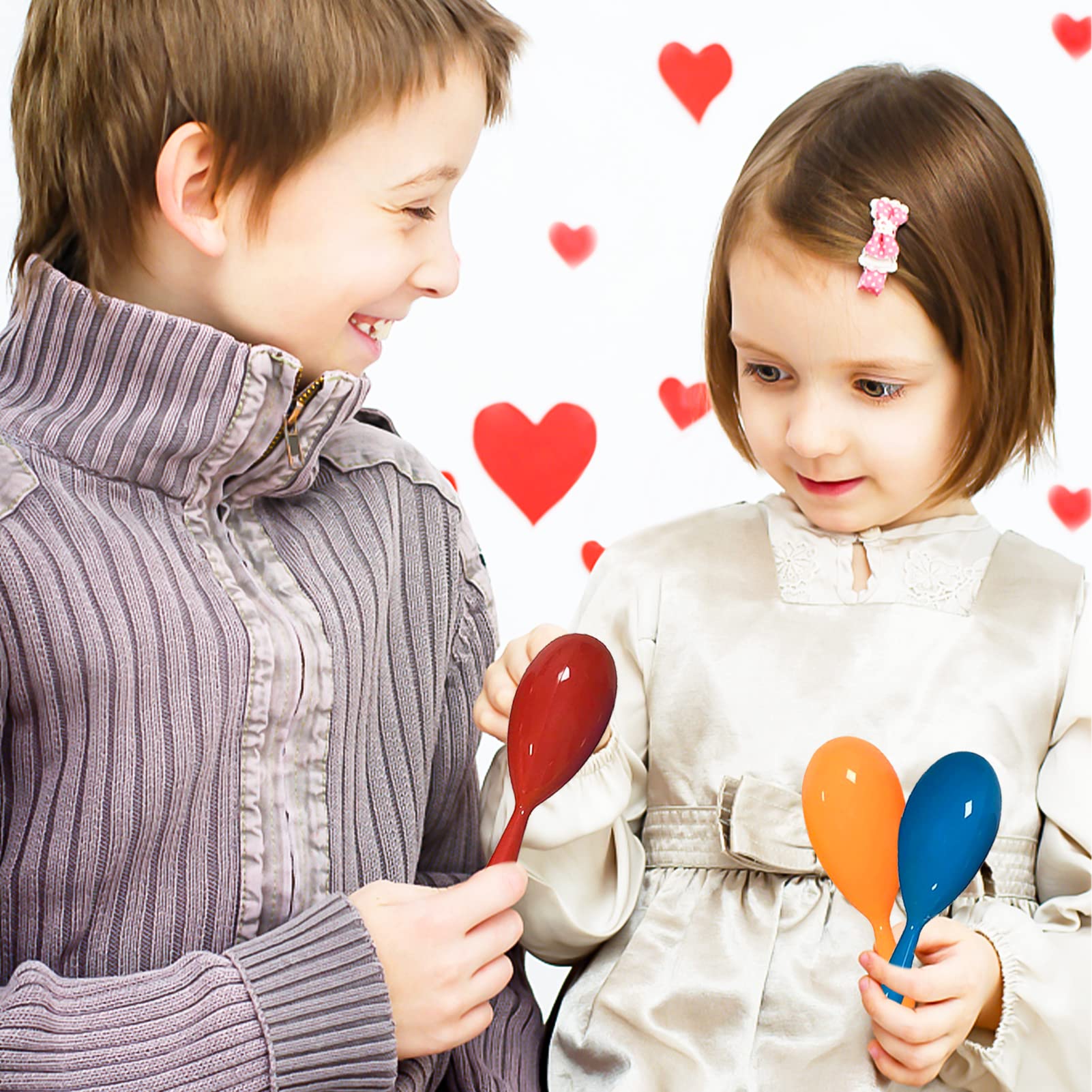 OuMuaMua safe, sturdy noisemakers designed for kids' celebrations and classroom activities.