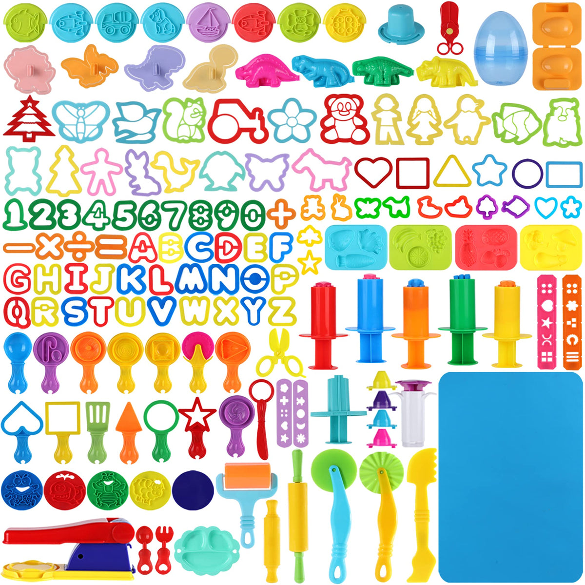 Oun Nana animal molds dough tools inspire imaginative play and fine motor skills.