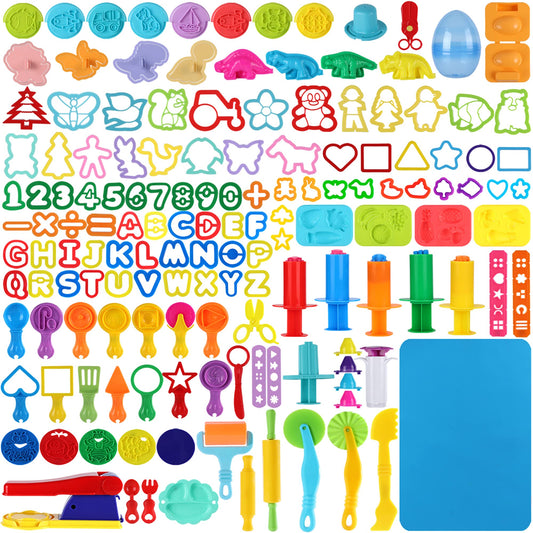 Oun Nana animal molds dough tools inspire imaginative play and fine motor skills.