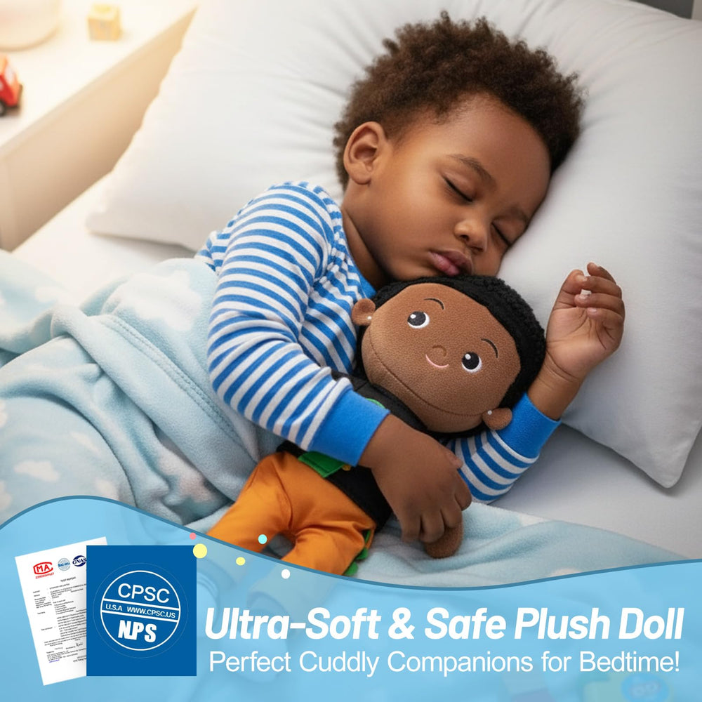 OUOZZZ African American doll 15-inch size ready for hugs