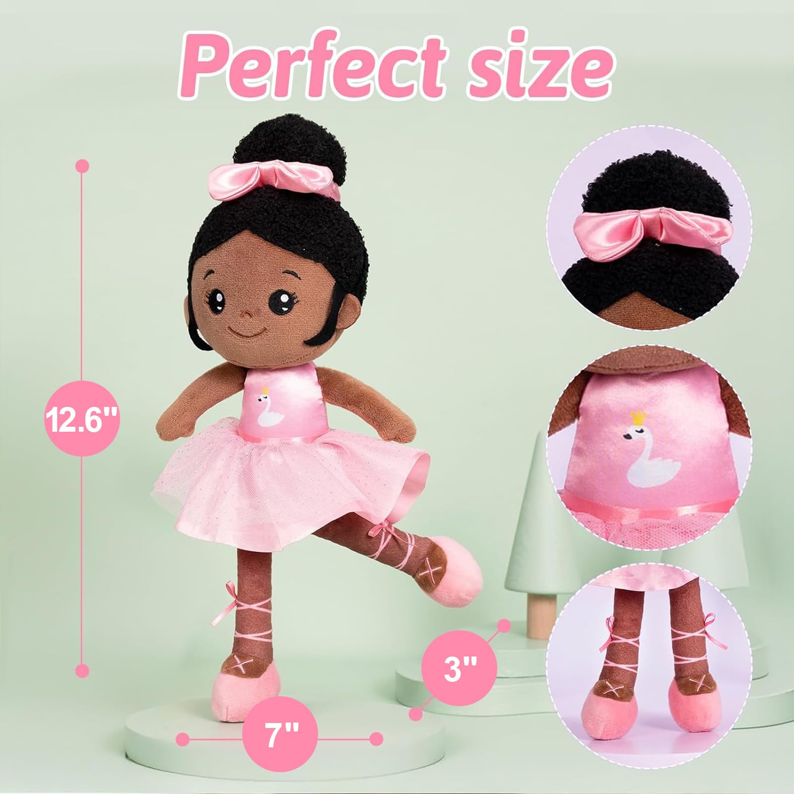 OUOZZZ Cuddle doll supports roleplay and comforting bedtime routines.
