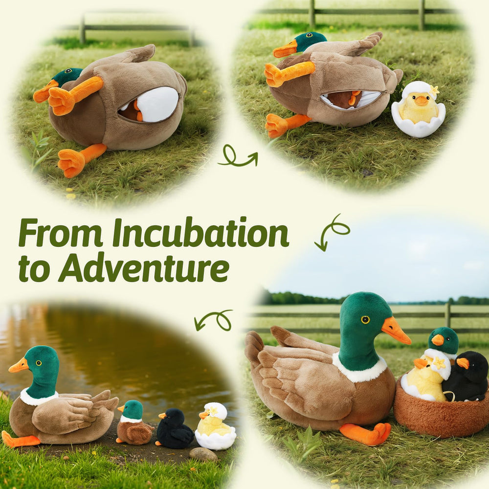 OUOZZZ duck toy with zipper reveal offers a delightful surprise.