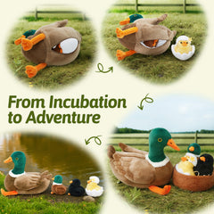 OUOZZZ duck toy with zipper reveal offers a delightful surprise.