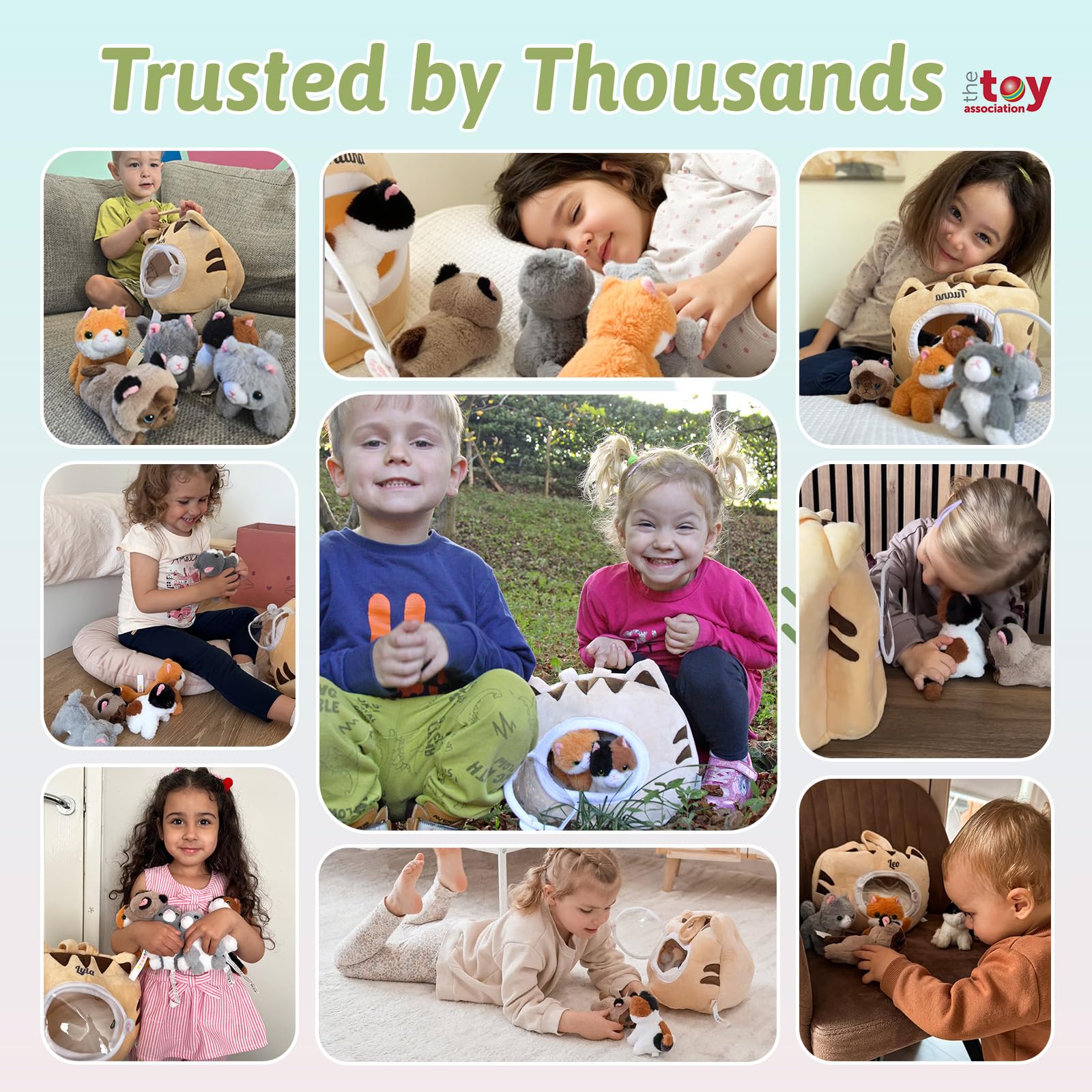 OUOZZZ gift-ready plush toy set ideal for birthdays and holidays