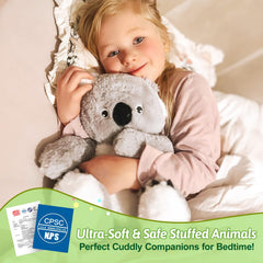 OUOZZZ Koala plush uses ultra-soft material for gentle hugs