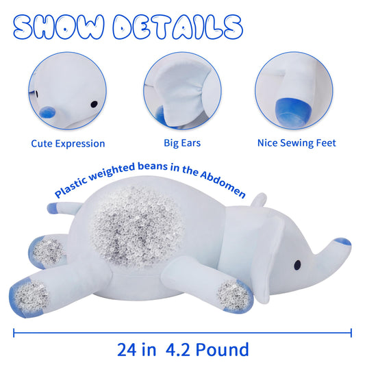 Close-up of OurHonor plush fabric highlights soft material and sturdy stitching.