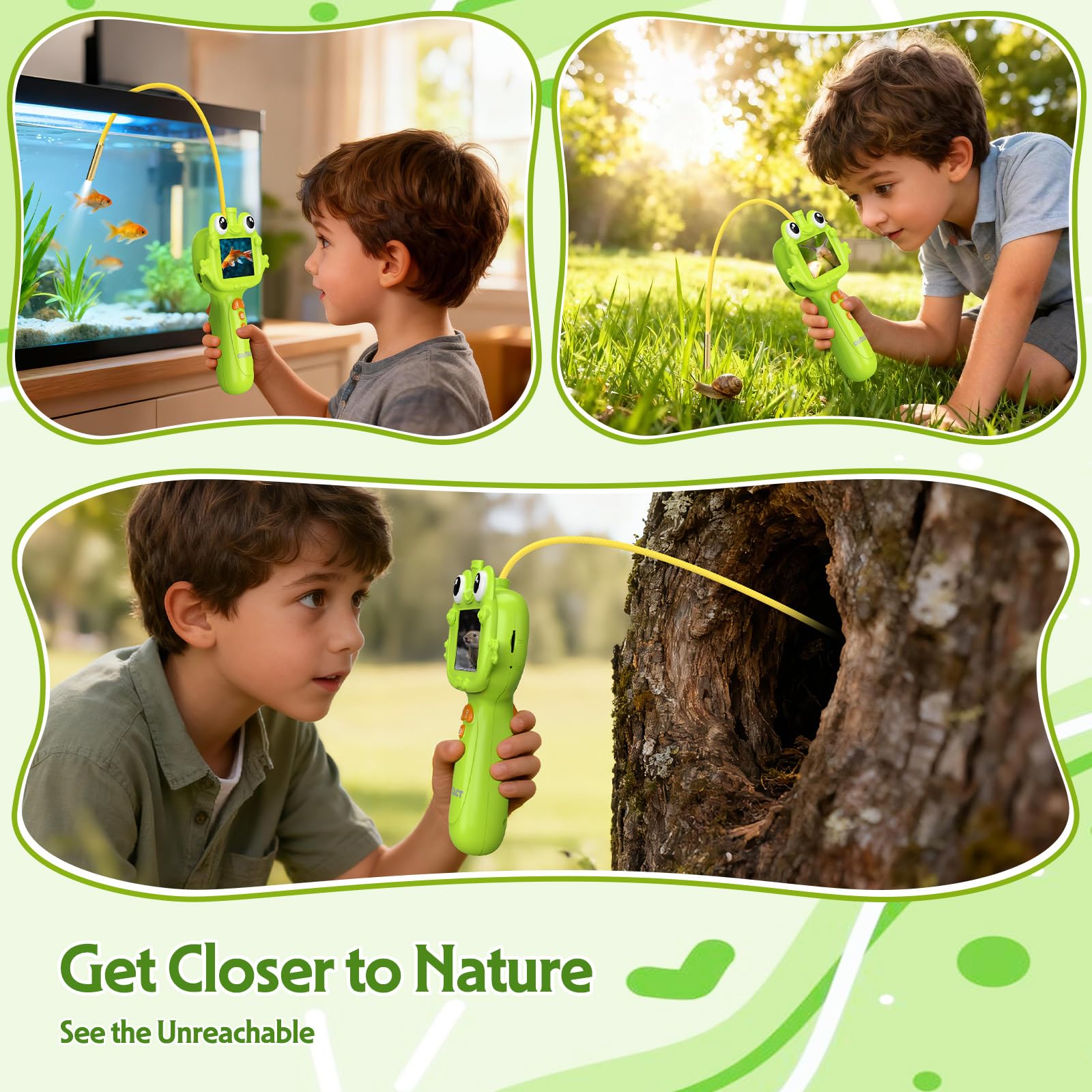 OUTACT Instruction manual helps kids and parents start exploring confidently.