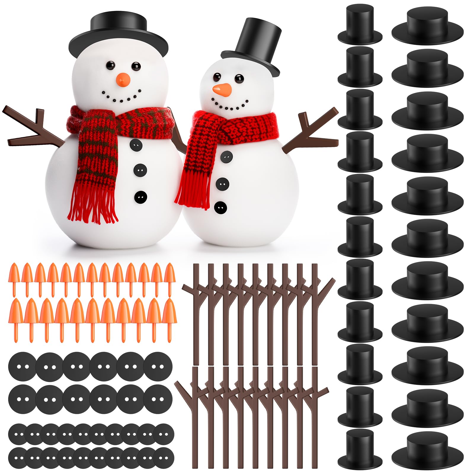 Outivity Snowman Kit assembly – easy, all-in-one set for creative winter crafts.