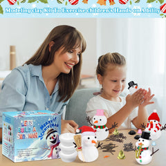 Outivity Snowman Kit colorful accessories enable unique, personalized designs.
