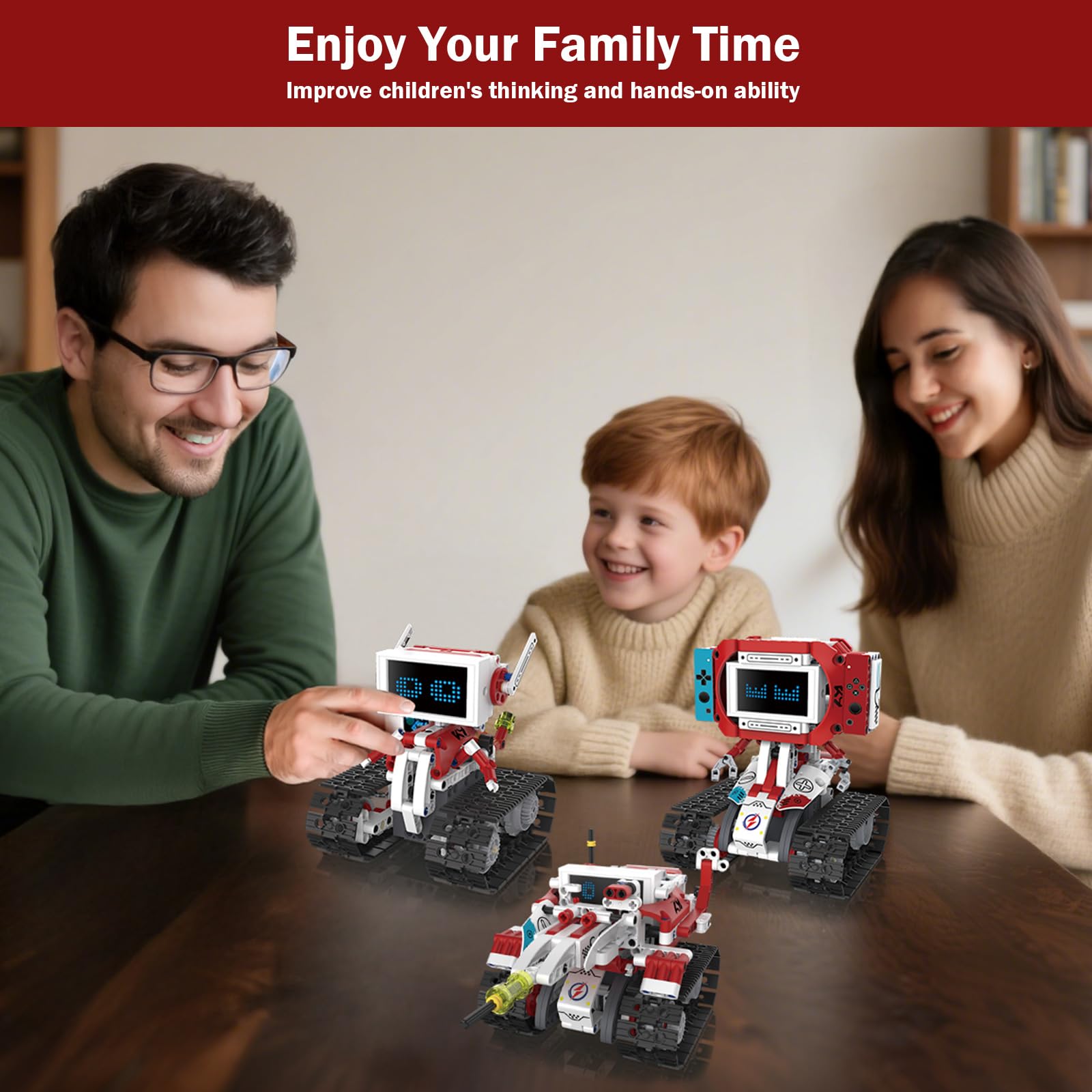 OUTOGO 358-parts building kit supports multiple projects and scalable challenges.