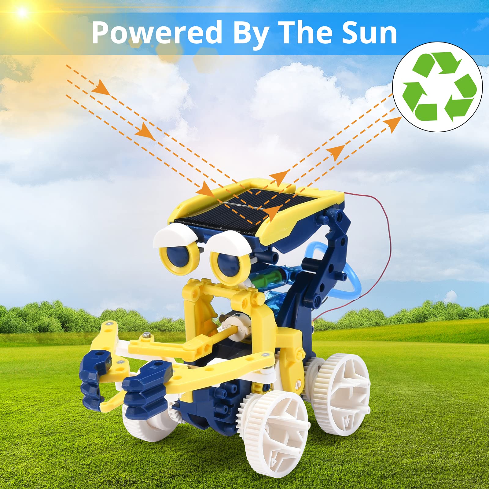OUTOGO educational robotics building process encourages creativity and problem solving.