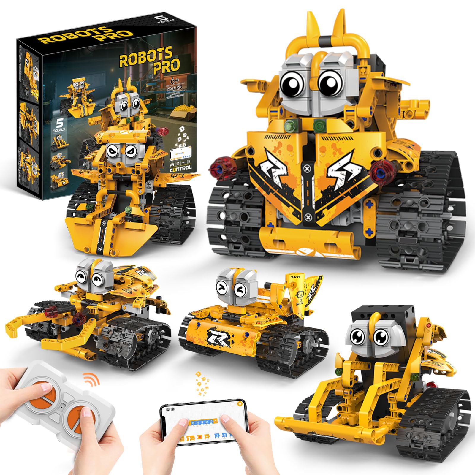 OUTOGO STEM robot building kit with 269 pieces fueling hands-on engineering and creativity.