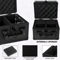 OUUTMEE six-foam insert keeps cards secure and upright.