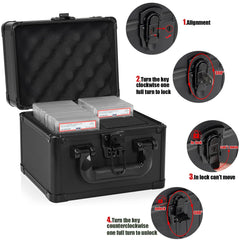 OUUTMEE 40-slabs capacity keeps your collection organized and accessible.