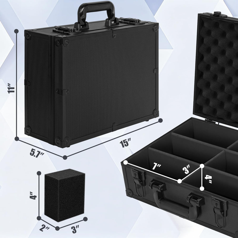 OUUTMEE toploader storage box sealed containment protects against dust and moisture